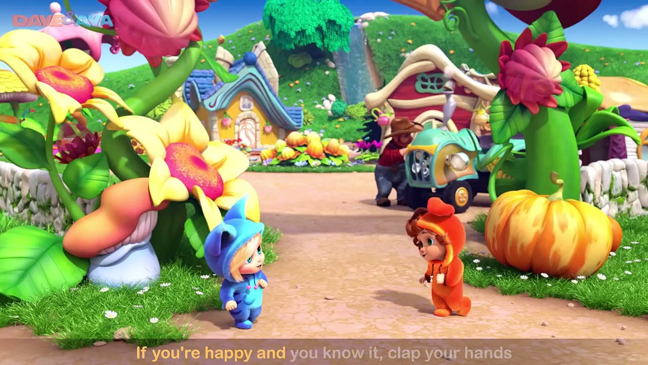 If Youre Happy and You Know It | Nursery Rhymes and Baby Songs | Nursery Rhymes from Dave and Ava