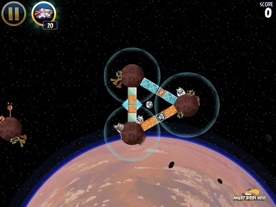 Angry Birds Star Wars 1-34 Tatooine 3-Star Walkthrough