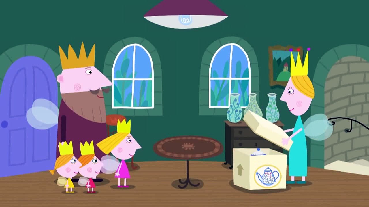 Ben and Holly's Little Kingdom: Queen Thistles Teapot cartoon fragment