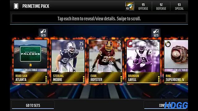 BEST PACKS IN MADDEN MOBILE!!!-Primetime Pack Opening