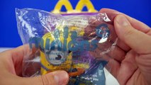 2015 Minions Movie McDonalds Happy Meal Toys Review Talking Minions Movie Toys Stuart #3 Video