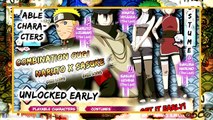 ●News/Update - THE LAST Naruto/Sasuke REAL CHARACTERS! Sarada/Boruto Team Ultimate | NARUTO STORM 4●