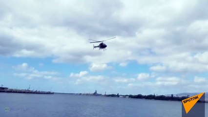 Helicopter Crashes into Water near Pearl Harbor