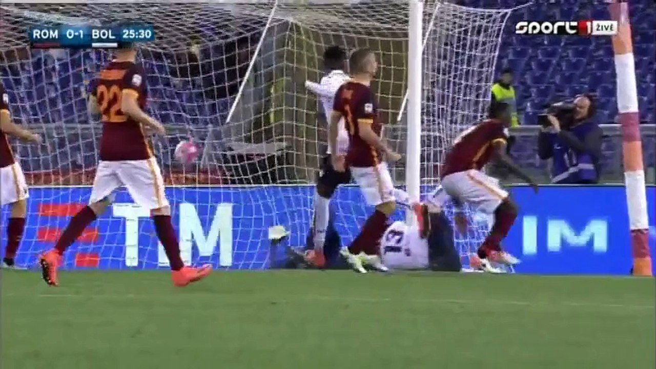 All Goals Italy Serie A - 11.04.2016, AS Roma 1-1 Bologna FC