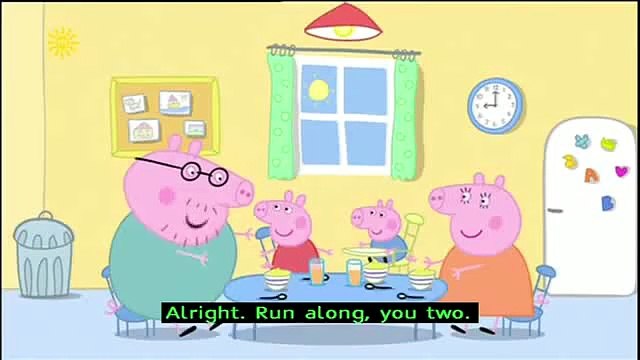 Peppa Pig (Series 1) - Muddy Puddles (with subtitles) 7