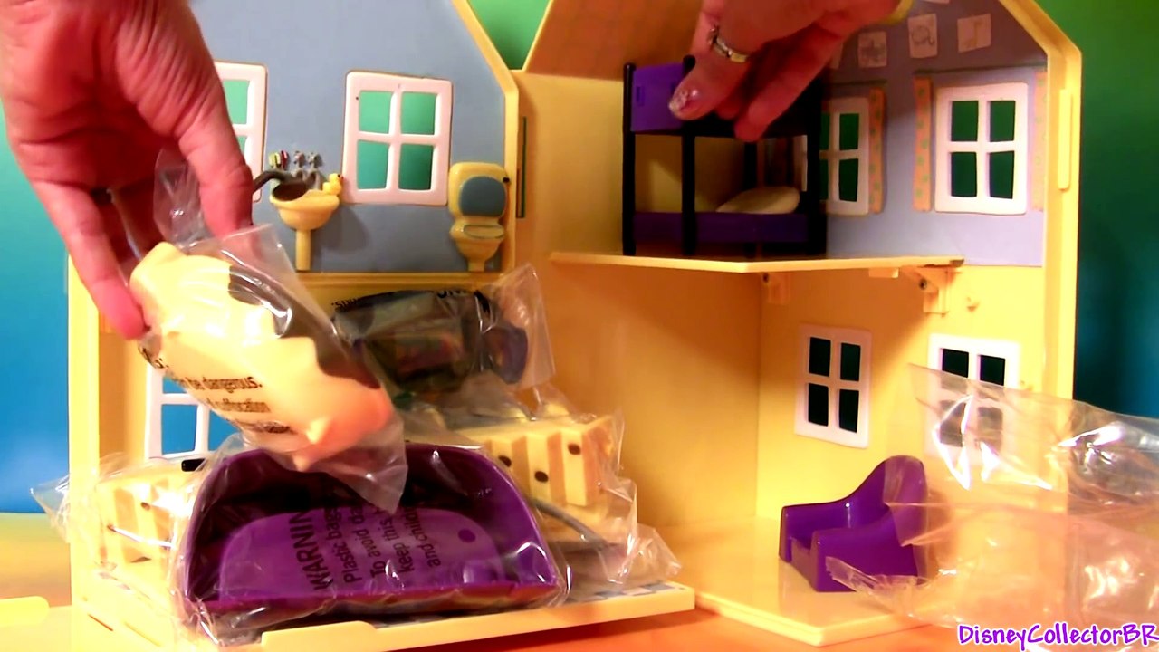 Peppa Pig House Deluxe Playhouse Playset Muddy Puddle Daddy Mummy Pig Nickelodeon La Casa de Peppa
