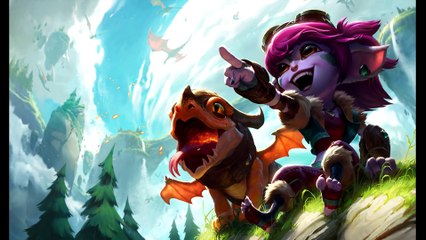 Скачать видео: Dragon Trainer Tristana Skin Spotlight - Pre-Release - League of Legends