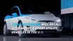 Tesla recalls 2,700 Model X SUVs over seat issue