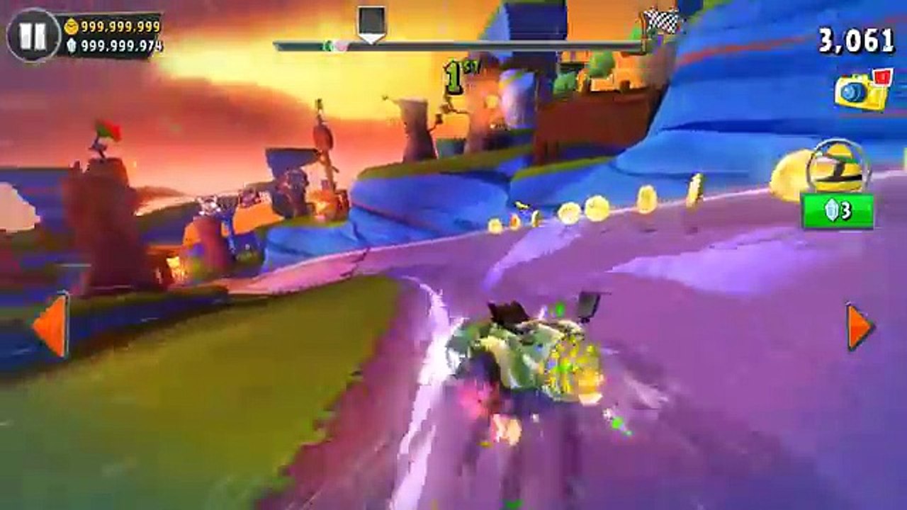 Angry Birds Go! # Hack Cheat # Mod Unlimited Gems and Coins Gameplay 2015