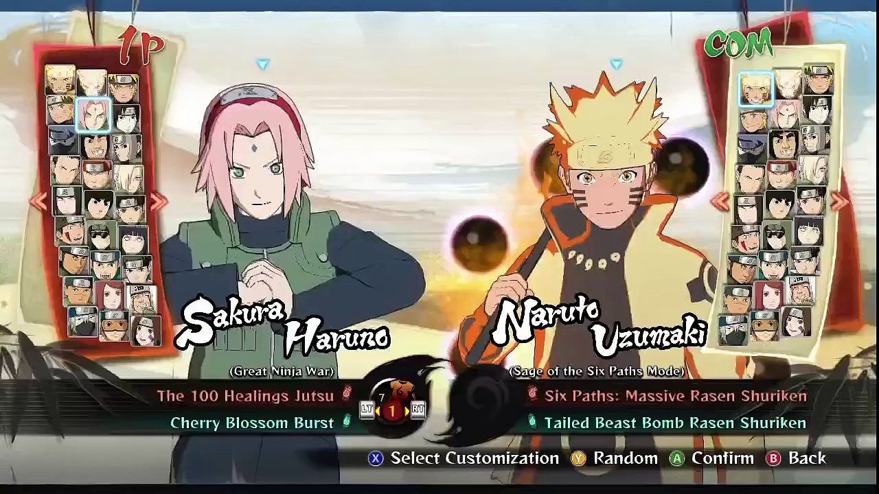 Naruto Shippuden Ultimate Ninja Storm 4™ Costume Kushina Swimsuit Bikini Girl vs DLCs (MOD)