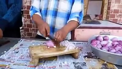 اسرع رجل في تقطيع البصل