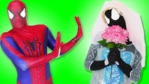 Spiderman & Frozen Elsa vs Fail Wedding day and Marriage Proposal - Fun Superhero in Real Life