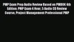 Read PMP Exam Prep Audio Review Based on PMBOK 4th Edition PMP Exam 4 Hour 5 Audio CD Review
