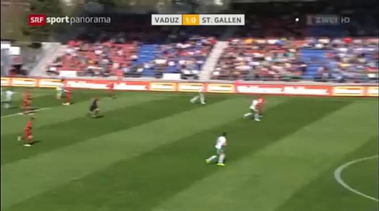 FC Vaduz 2:0 St. Gallen Runde 27 2015/16