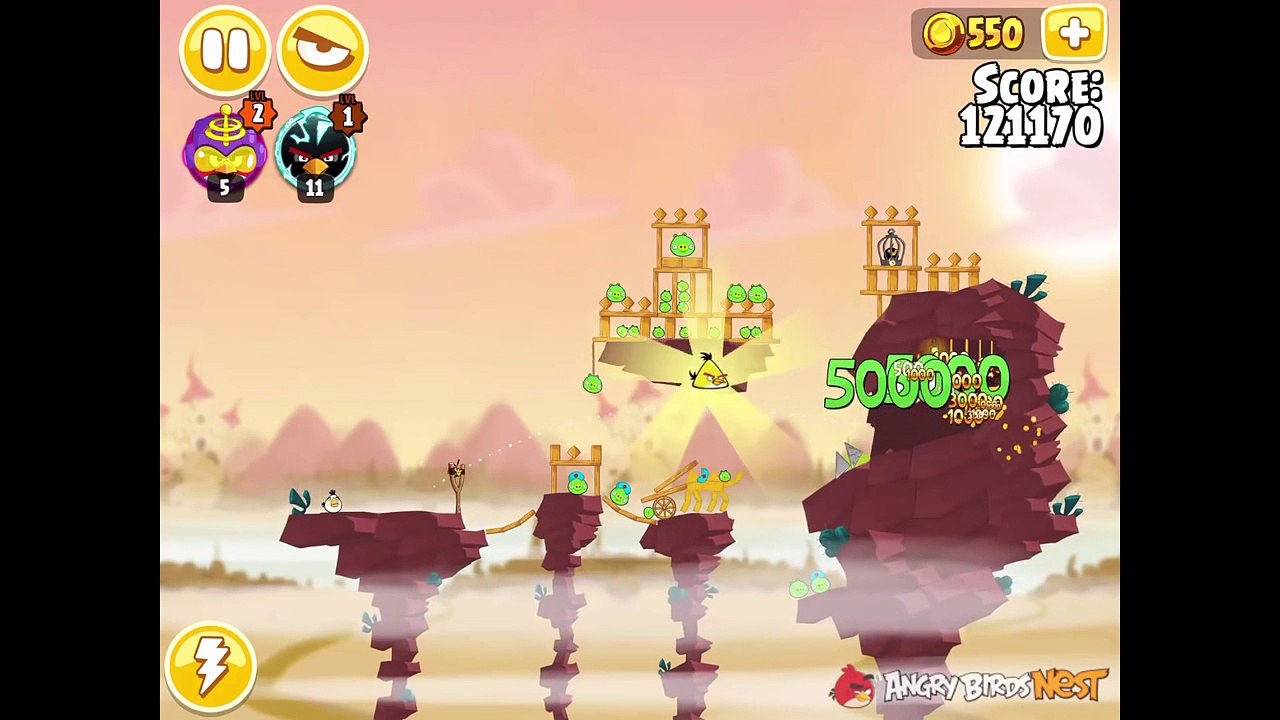 Angry Birds Seasons Fairy Hogmother 1-19 Walkthrough 3 Star