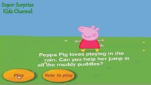 Gameplay New Peppa Pig The Muddy Puddle Gaming Episode Two Геймплей Свинка Пеппа Грязные лужи