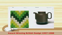 PDF  AwardWinning British Design 19571988 Free Books