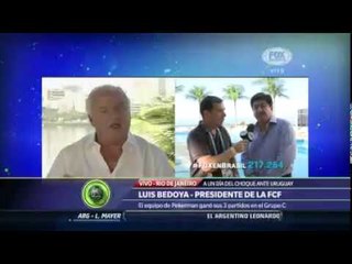 Mano a mano con Luis Bedoya