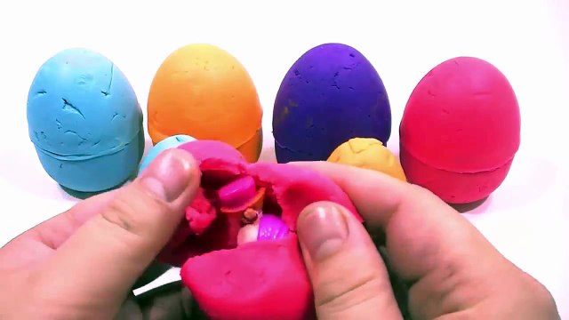 Play Doh Eggs Peppa Pig Surprise Egg Hello Kitty Minions Cars Surprise Eggs