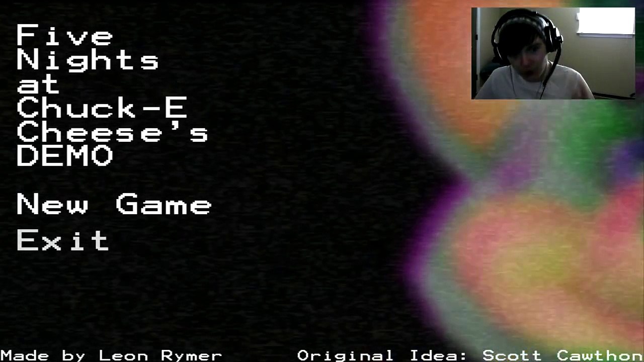 Five Nights At Chuck E. Cheeses - TERRIFYING CHUCK E. ANIMATRONIC!