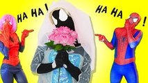 Spiderman vs Frozen Elsa Poo Prank and haircut Prank - Funny Superhero Movie in Real life