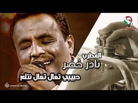 نادر خضر - حبيبى تعال تعال نتلم | اغاني سودانيه