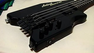 Aria Interceptor Headless Bass Soundclip