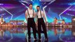 Britain’s Got Talent 2016 - Week 1 Auditions - The Togni Brothers leave the Judges head over heels