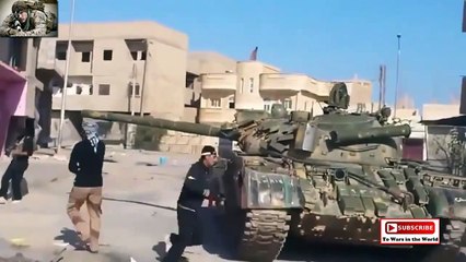 Syria   FSA T55 Tank Blown Up At Close Range