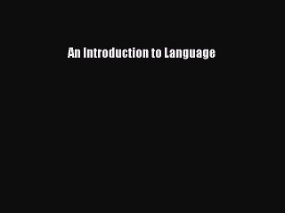 Discover the Basics of Language: Free PDF Ebook 📚