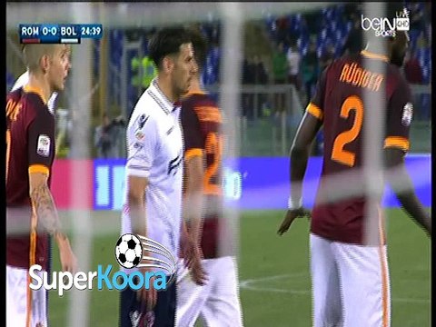 اهداف مباراة ( روما 1-1 بولونيا ) الدورى الايطالى