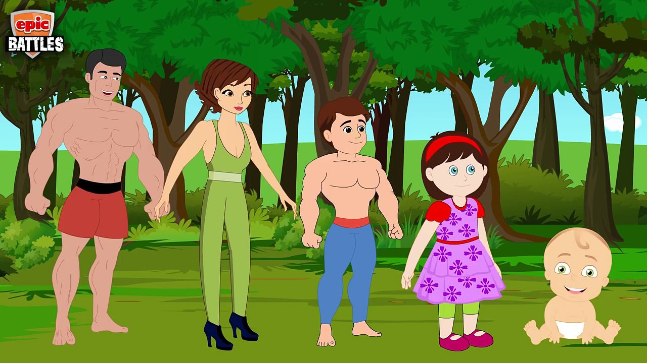 Epic Finger Family Battles of Humans Vs. Vampires | Finger Family Nursery Rhymes