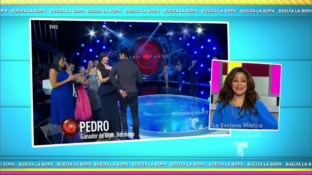 Pedro fue al ganador de la primera temporada de Gran Hermano (VIDEO)