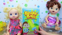 Baby Alive EATS BOOGER BALLS! Gross Slime Boogers DIY Maker & Diaper Change DisneyCarToys