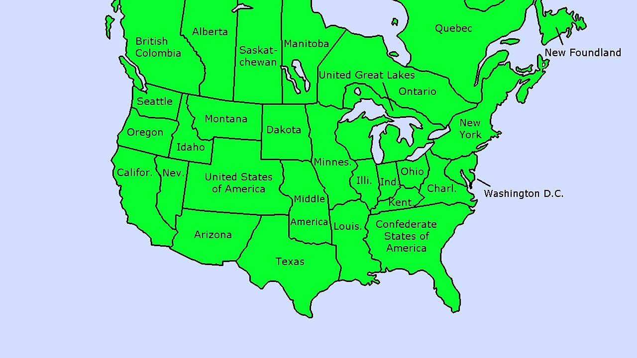 Future of North America Part 4 "Big American War"