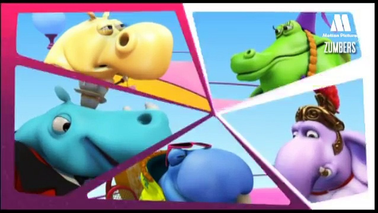 Basic Spanish for kids, learn spanish numbers with Zumbers cartoons - Turtle