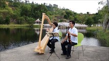Canon in D Pachelbel - Harp & Violin - Music for Wedding at Hotels & Resorts in Phuket - Thailand