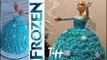 Elsa die Eiskönigin Torte aus Sahne selber machen Anleitung Deutsch