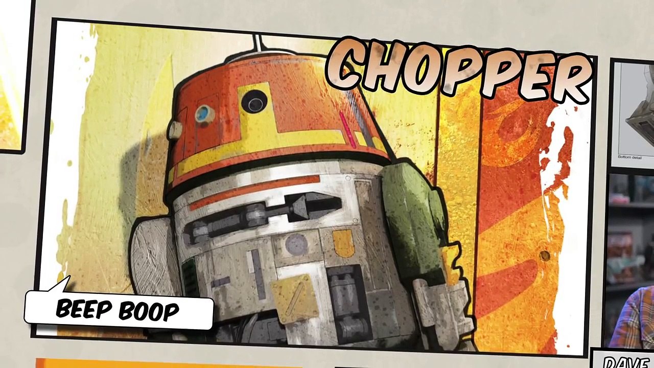 Meet Chopper, Grumpy Astromech Droid | Star Wars Rebels