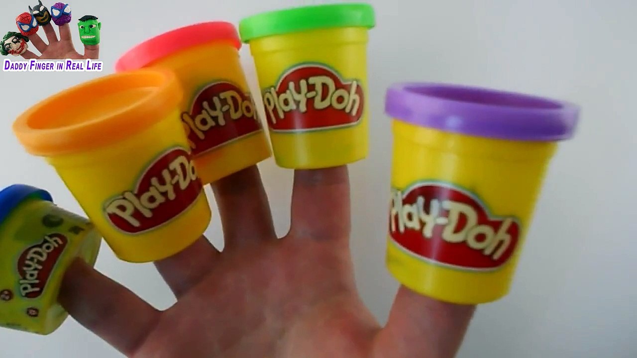 Play Doh Pack Finger Family / Nursery Rhyme for kids