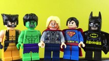 Lego Superheroes Finger Family Nursery Rhymes