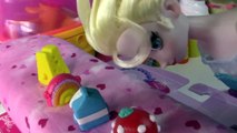 Disney Frozen Queen Elsa Toothbrush Brushing Teeth Shopkins Food Frozen Doll Play