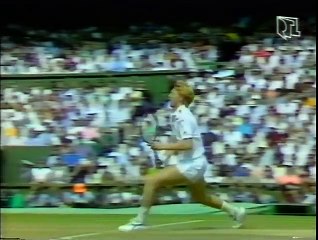 Wimbeldon 1990 Final - Boris Becker vs Stefan Edberg