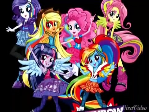 MLP Rainbow Rocks - Shine Like Rainbows Lyrics