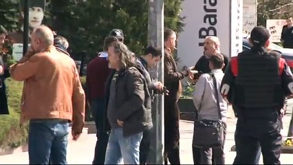 Ankara'da özel halk otobüsü, bomba ihbarı üzerine durduruldu