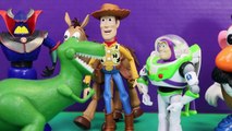 Disney Toy Story Buzz Lightyear Power Projector with Rex Mr Potato Head Sheriff Woody and Zurg