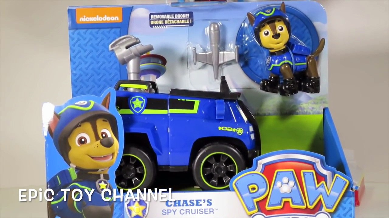 paw patrol chase spy cruiser