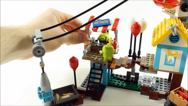 LEGO 2016 THE ANGRY BIRDS 75824 PIG CITY TEARDOWN REVIEW