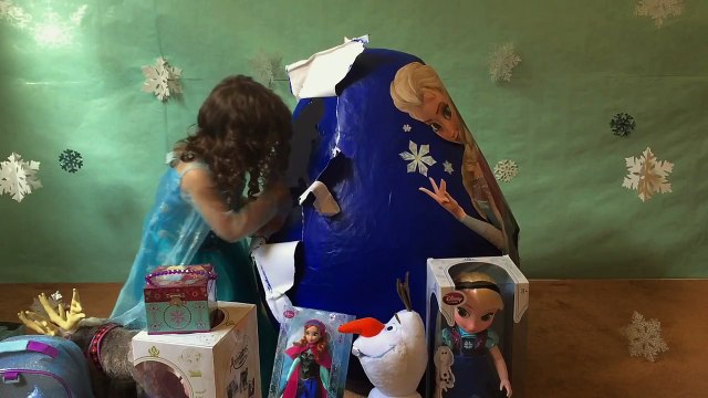 Disney Frozen Videos – Elsa + Anna Toys Egg + Wand Plays Let It Go Song Music From Movie + Dolls