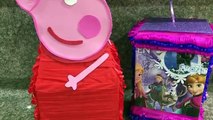 Cómo hacer una piñata fácil peppa pig reciclando una caja